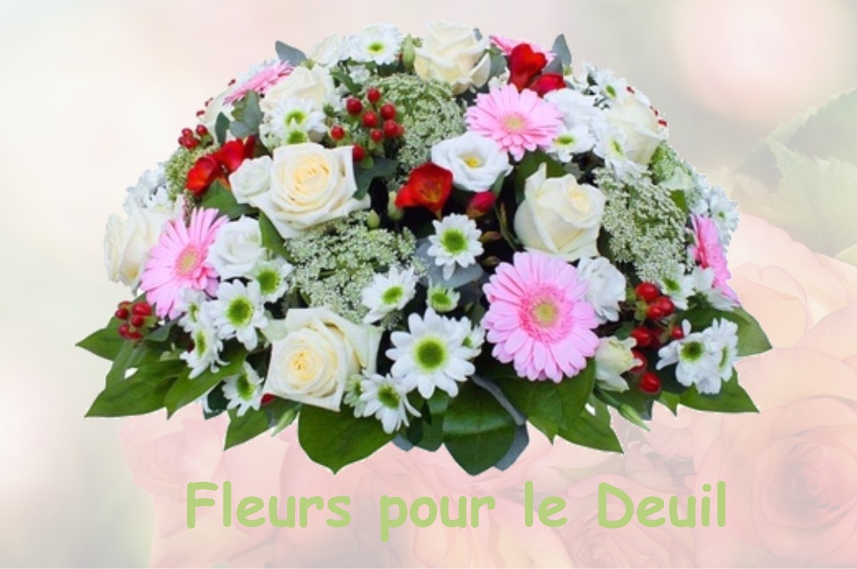 fleurs deuil TECHE